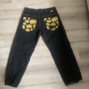 AVIREX Jeans Embroidered Back Pockets Denim 38X34